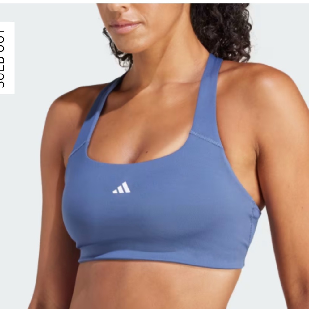 Adidas Power Impact Training Sports Bra Medium - Picture 2 of 5
